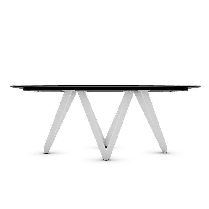 イタリアのCalligaris(カリガリス)社のCARTESIO(カルテジオ)セラミック天板ダイニングテーブルです。モダンなデザインはオフィスの休憩スペースやミーティングテーブルにもおすすめです。BI116 イタリアのCalligaris(カリガリス)社のCARTESIO(カルテジオ)セラミック