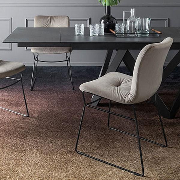 動作確認 カリガリス ダイニングチェア ANNIE アニー 2脚セット ファブリック CS1847 calligaris おしゃれ 【AAA1320111658】(47362円)