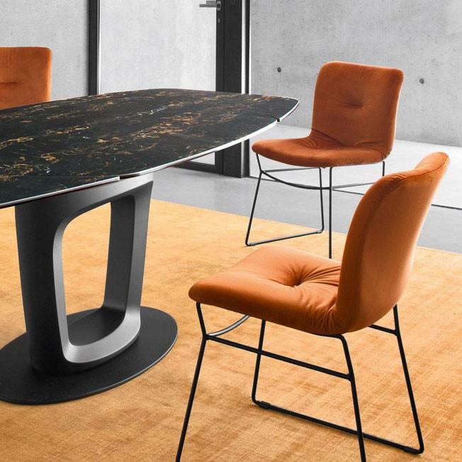 動作確認 カリガリス ダイニングチェア ANNIE アニー 2脚セット ファブリック CS1847 calligaris おしゃれ 【AAA1320111658】(47362円)