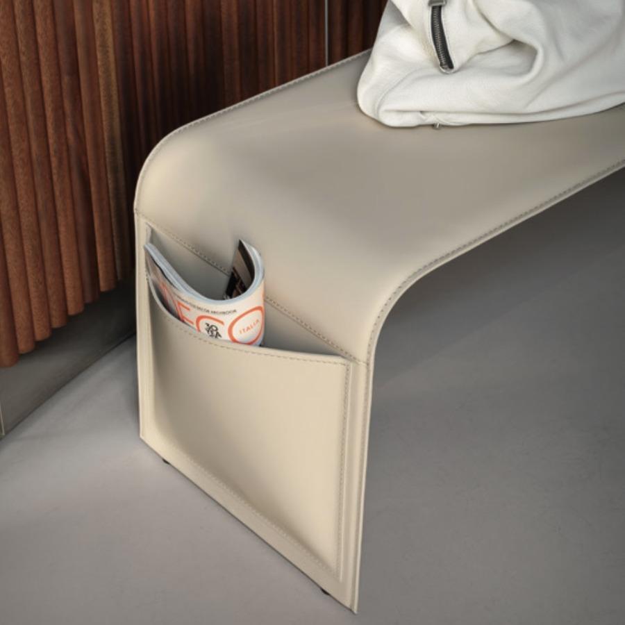 calligaris カリガリス SHAPE シェイプ CS5083 ベンチ チェア レザー 