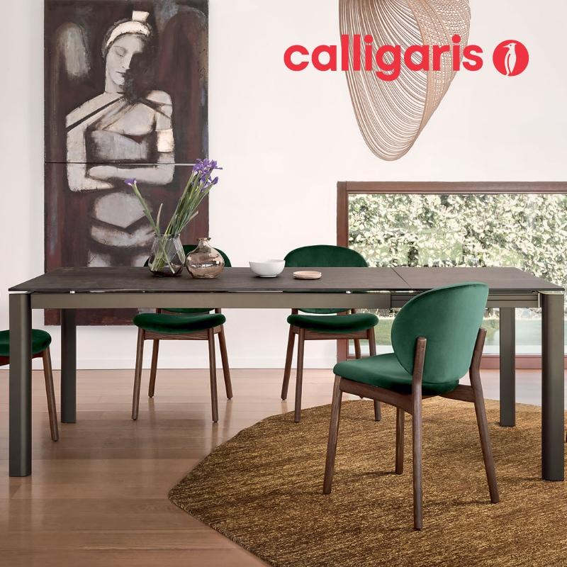 カリガリス 伸長ダイニング4点セット