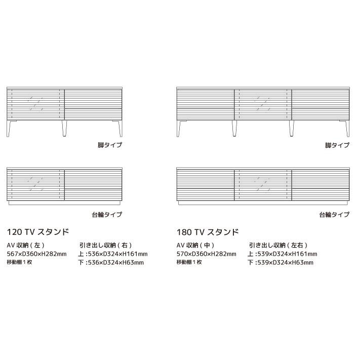 リップル TVスタンド Ripple テレビ台 TVボード CLASSE レグナテック LEGNATEC おしゃれ 国産 【金具】