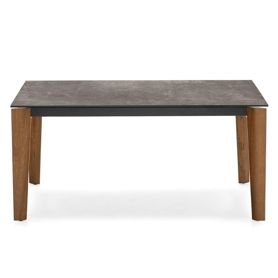 Calligaris / カリガリス 木製 伸縮ダイニングテーブル ブラウン