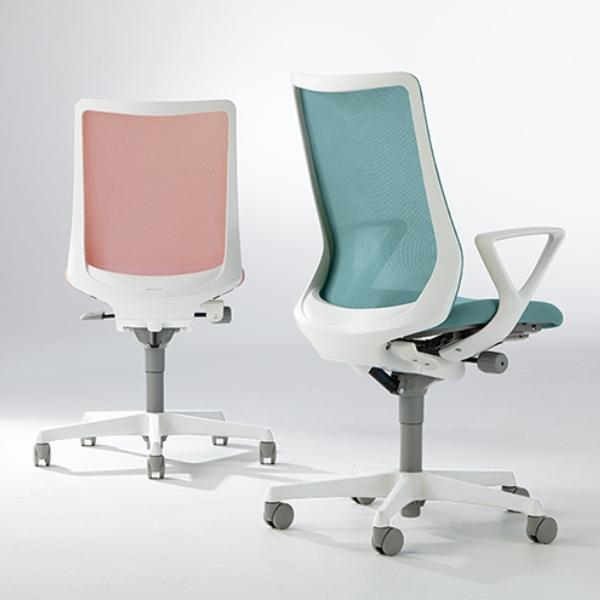 フルーエント Fluent ハイバック ホワイトボディ 肘無し CB35WW CB35XW