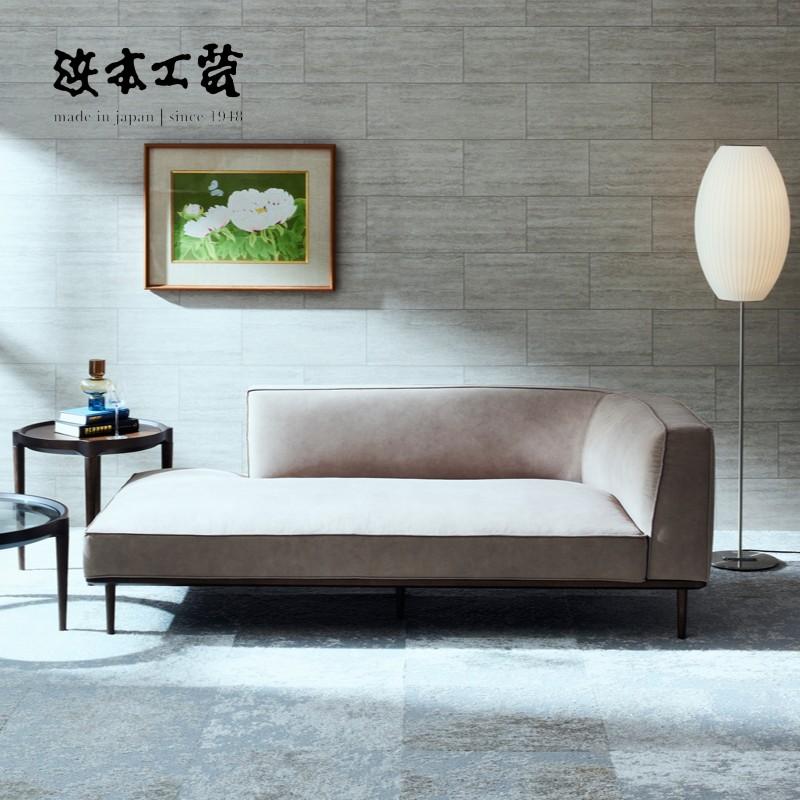 浜本工芸 SL-6000カウチ（183）左 ソファ No.6000 三人掛け 3P