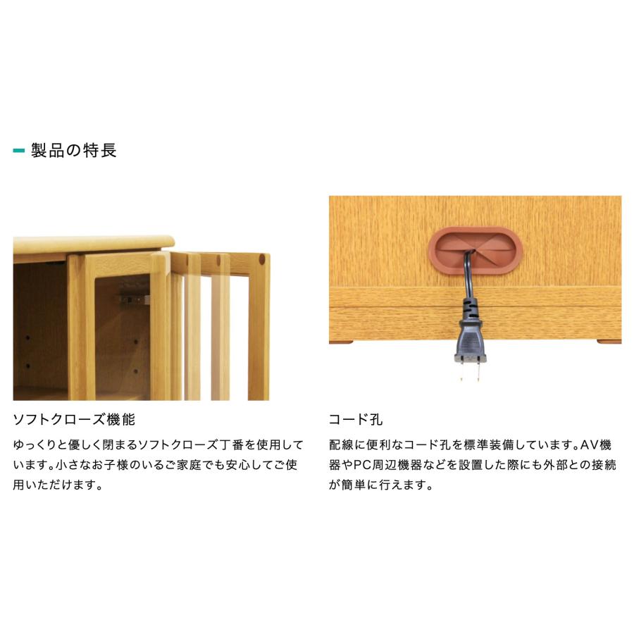 浜本工芸 ミドルガラス開戸 W70 No.5000 システムボード キャビネット 