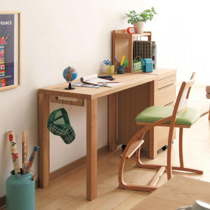 ボナシェルタ カリモク 学習机 幅135cm×奥行き60cm ST4578 学習