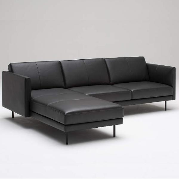 カリモクソファ、カリモク家具、カリモク椅子、カリモク本皮、本皮ソファ、黒ソファー 3人掛（大）ソファ ZW7313 ブラック シアーブラック 通販