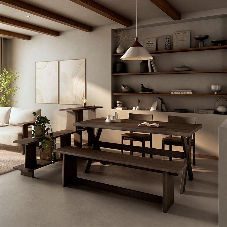カリモク家具（KARIMOKU FURNITURE） カリモク 食堂椅子 張座 板座