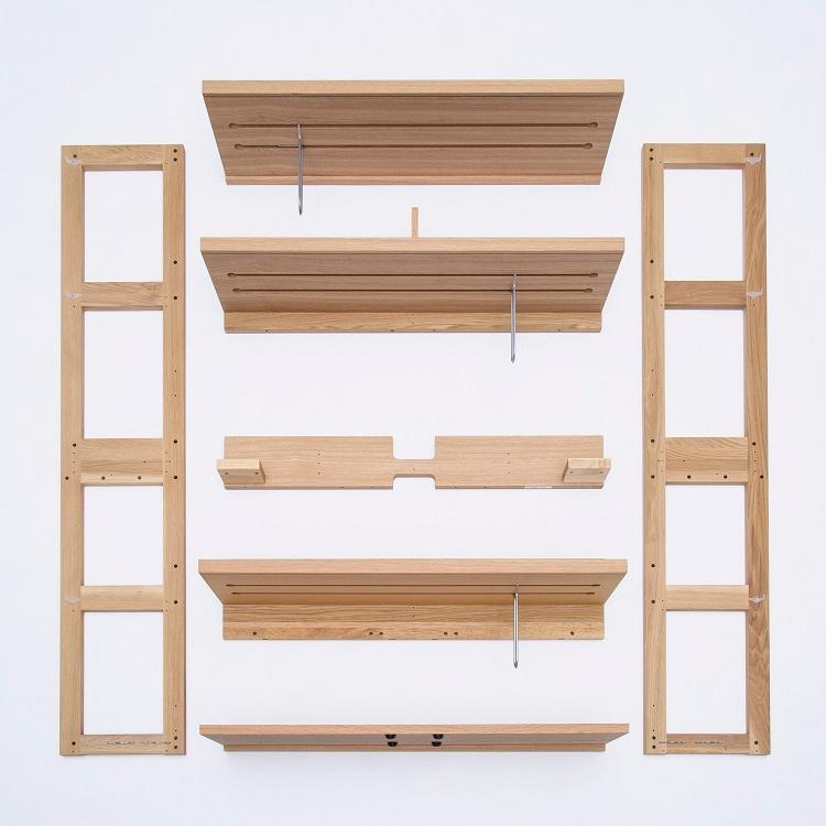 ボナシェルタ カリモク 書棚 QT3075 QT3085 QT3575 マガジンラック