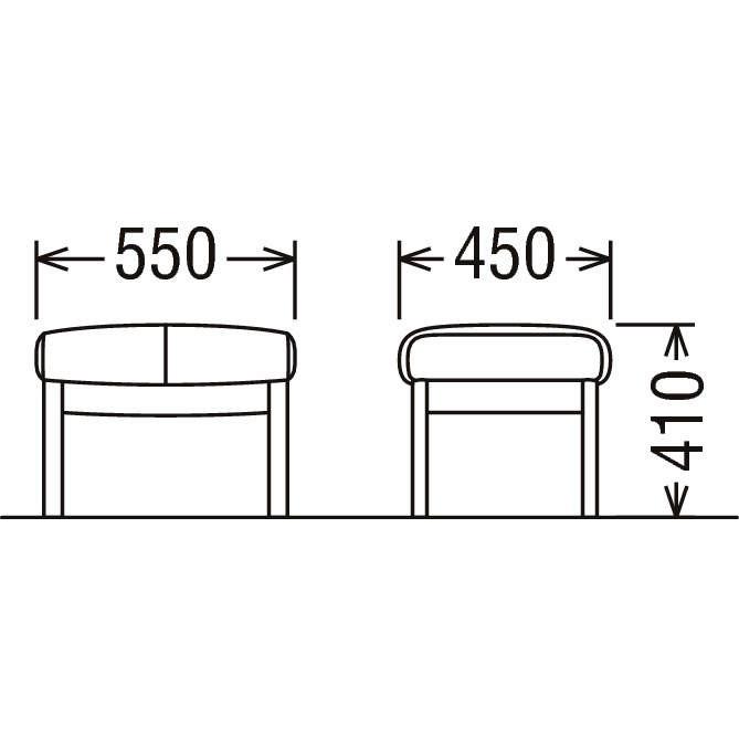 カリモク家具（KARIMOKU FURNITURE） カリモク スツール ZU62モデル