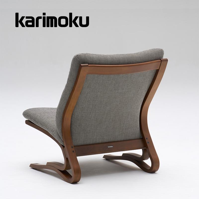 カリモク家具（KARIMOKU FURNITURE） カリモク 肘無椅子 WW77モデル