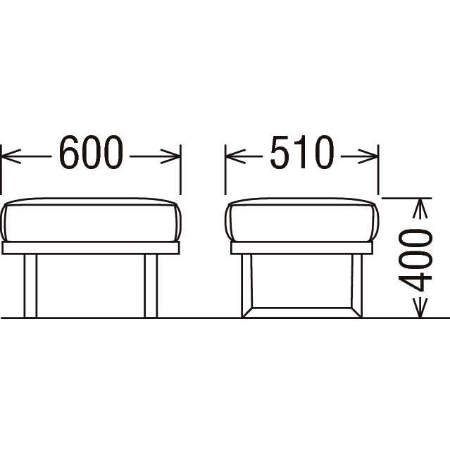 カリモク家具（KARIMOKU FURNITURE） カリモク スツール オットマン