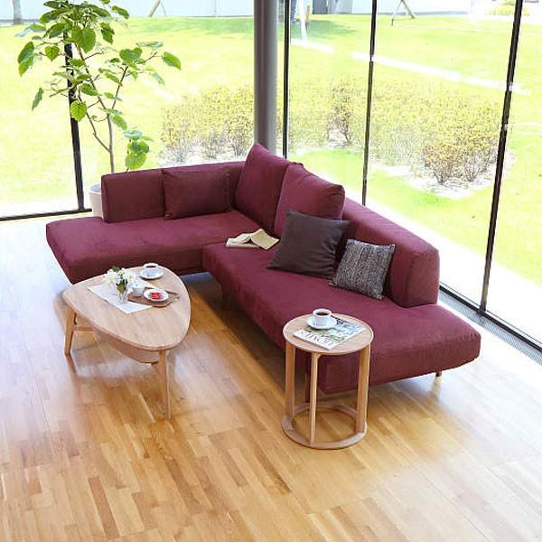 karimoku / カリモク ベルベットソファ 2Pソファ レッド　2人掛 karimoku / カリモク ベルベットソファ 2Pソファ レッド 2人掛 - メルカリ