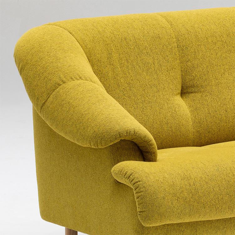 カリモク家具 カリモク ソファ 2人掛椅子ロング UW24モデル 平織