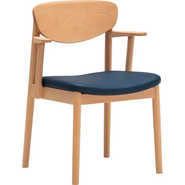 カリモク家具 カリモク 食堂椅子 CW56モデル オーク 合成皮革 CW5615