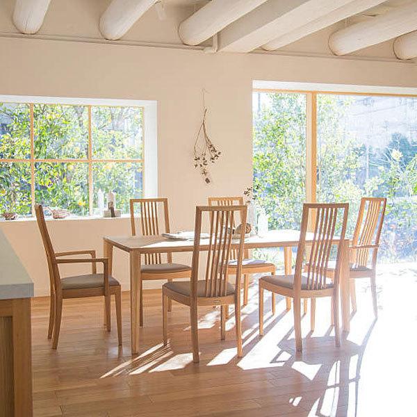 カリモク家具（KARIMOKU FURNITURE） カリモク 食堂椅子 肘なし 肘付