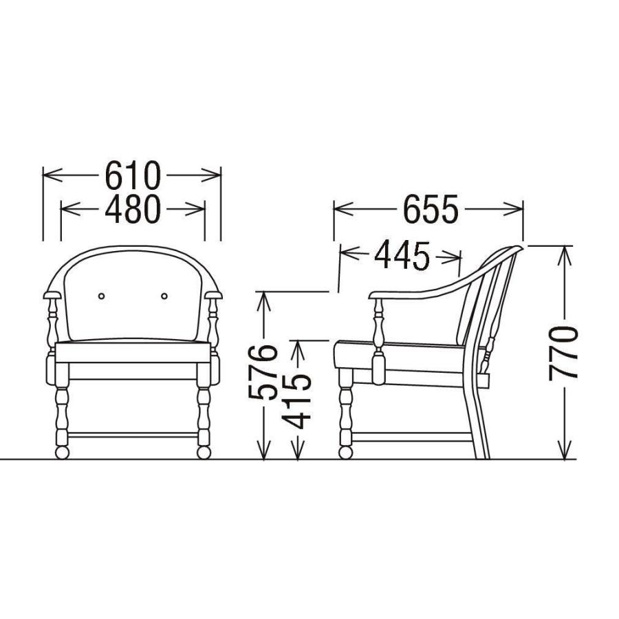 COLONIAL(カリモク家具) カリモク 肘掛椅子 コロニアル COLONIAL(カリモク家具) カリモク 肘掛椅子 コロニアル