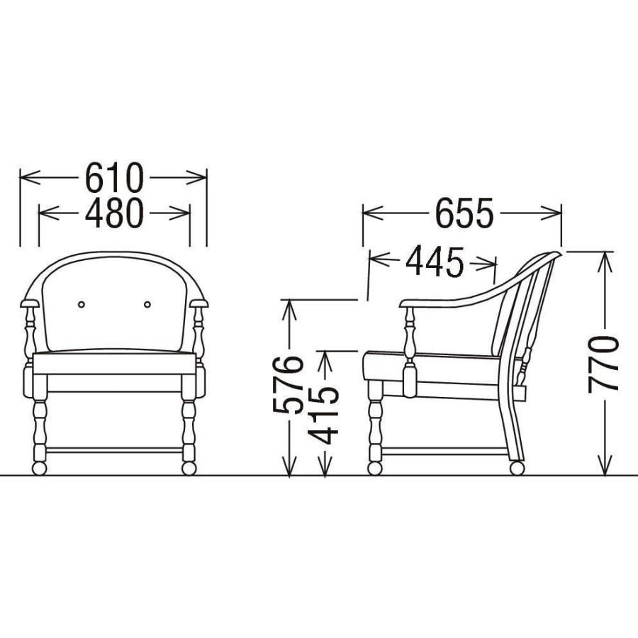 COLONIAL(カリモク家具) カリモク 肘掛椅子 コロニアル COLONIAL(カリモク家具) カリモク 肘掛椅子 コロニアル