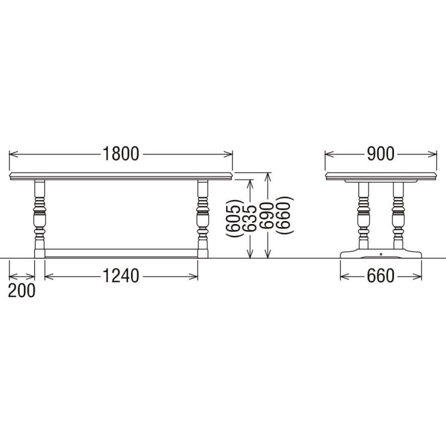 【ダイニングテーブル】国産　karimoku　オールドカリモク　コロニアル 楽天市場】カリモク ダイニングテーブル コロニアル 食堂丸