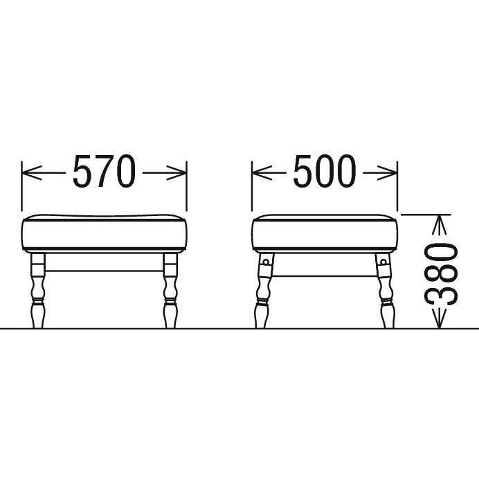 COLONIAL（カリモク家具） カリモク オットマン スツール コロニアル