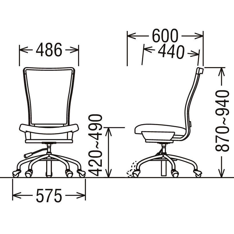 カリモク カリモク家具（KARIMOKU FURNITURE） カリモク デスクチェア XT47