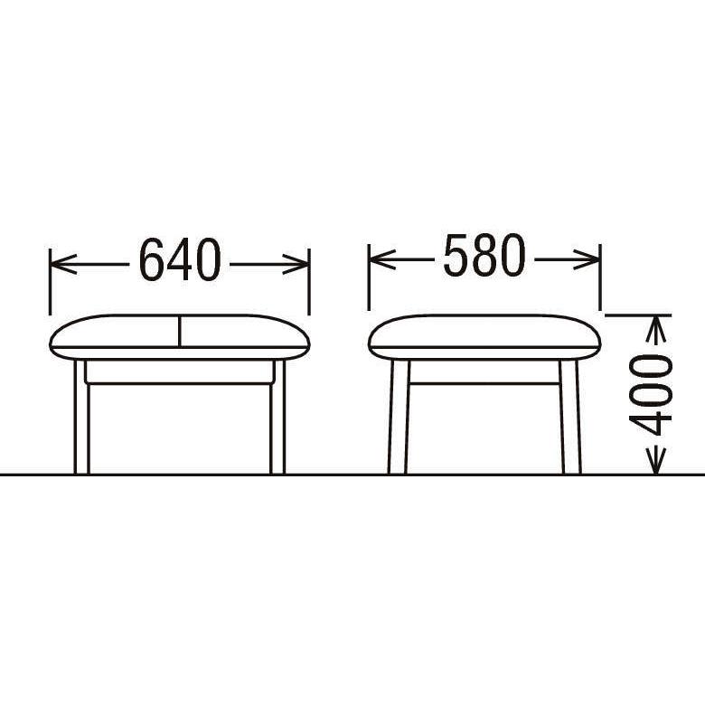 カリモク家具（KARIMOKU FURNITURE） カリモク スツール オットマン