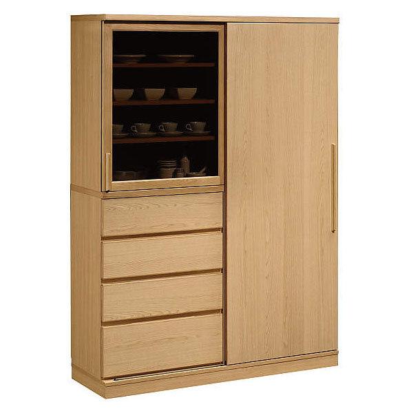 カリモク家具 食器棚 幅134.6cm 【公式通販】