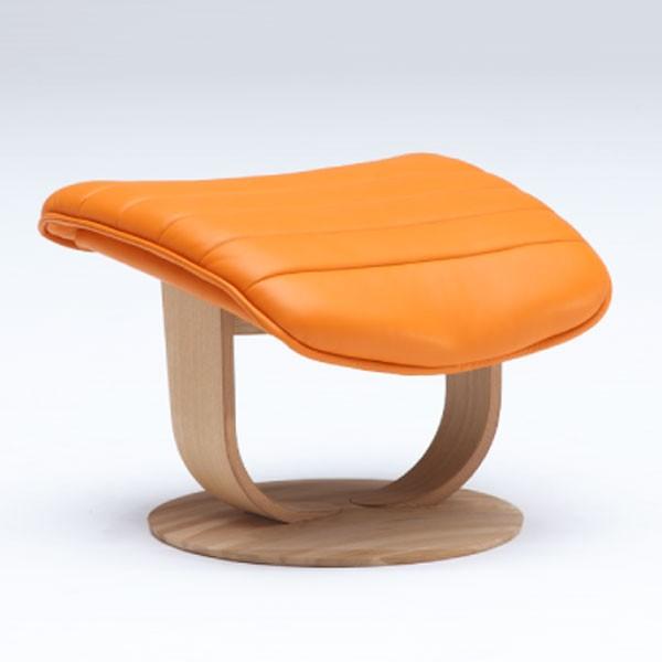 karimoku カリモク レザー 本革 スツール オットマン 美品 カリモク家具 カリモク オットマン 本革 レザー スツール