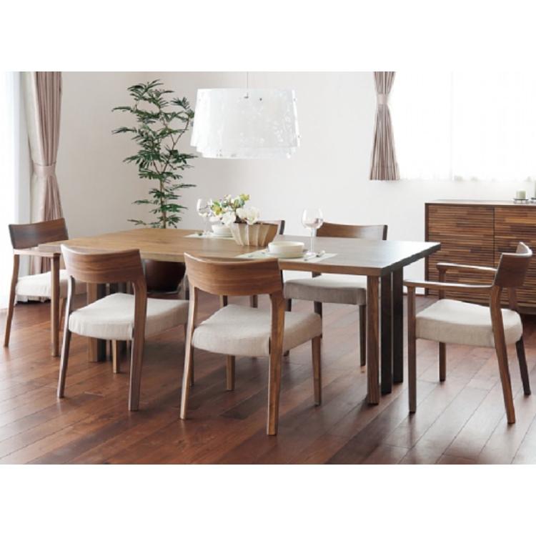 カリモク家具 カリモク ダイニングセット7点 肘付食堂椅子×2 カリモク家具 カリモク ダイニングセット7点 肘付食堂椅子×2
