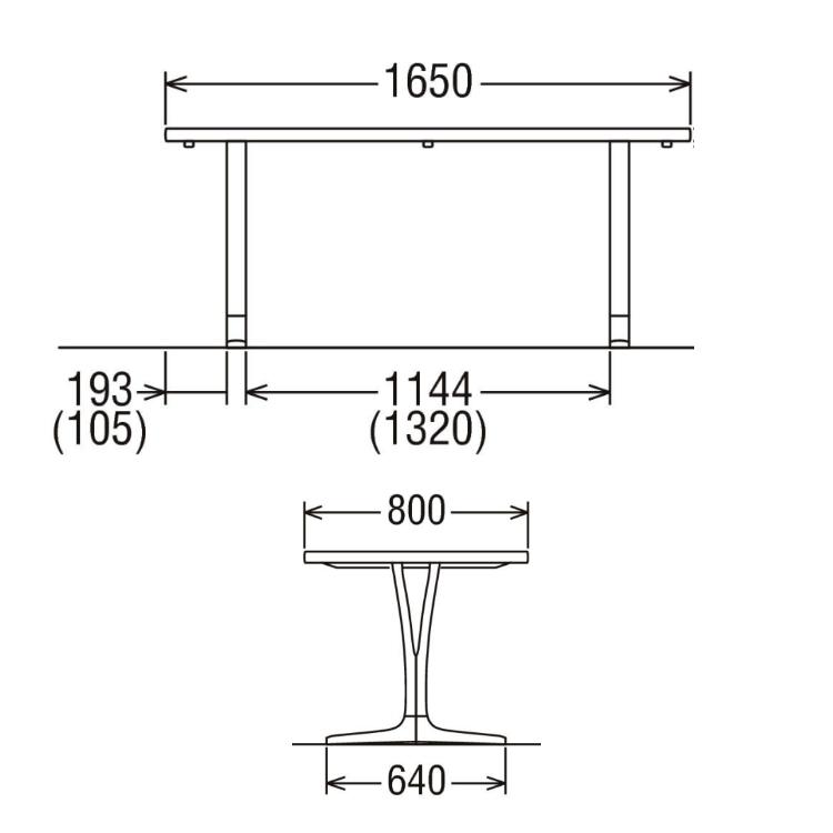 カリモク 重厚なデザイン テーブル5点セット カリモク家具（KARIMOKU FURNITURE） カリモク ダイニングセット5点