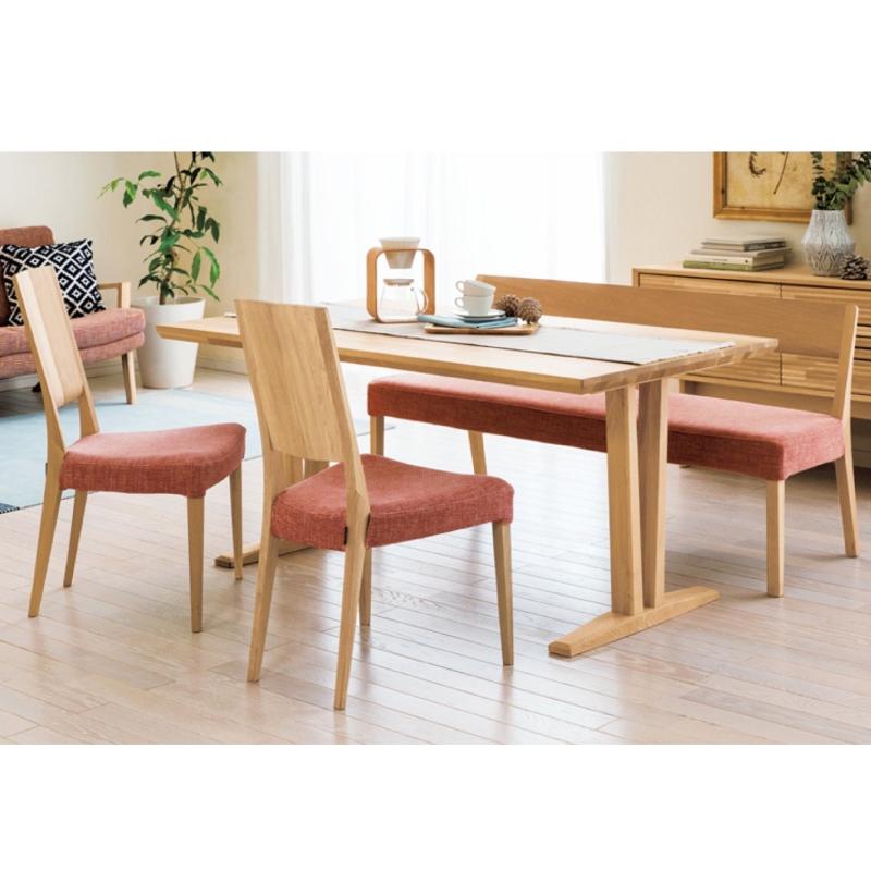 カリモク家具 カリモク ダイニングセット4点 食堂椅子×2 3人掛 カリモク家具 カリモク ダイニングセット4点 食堂椅子×2 3人掛