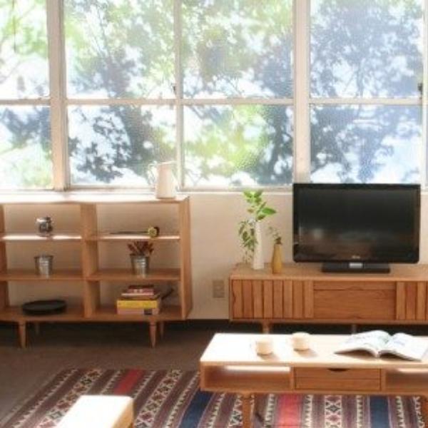 起立木工 【開梱設置無料】起立木工 キッスイ オープンシェルフ120