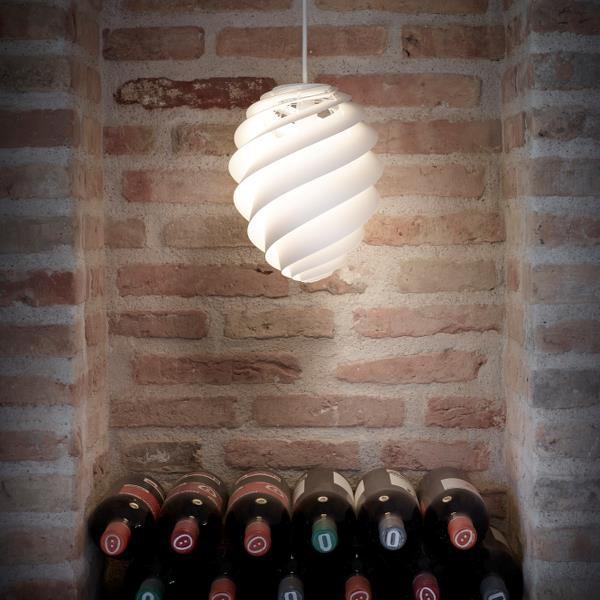 レクリント　ペンダントライト　SWIRL 2 Medium 楽天市場】レクリント スワール KP1312M WHITE MEDIUM ライト