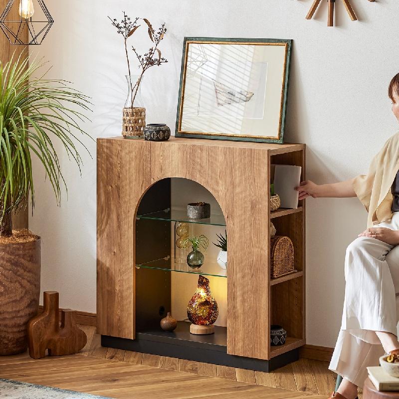 マントルピース シェルフ モーブル MANTELPIECE ラック 本棚 書棚 収納家具 Meuble おしゃれ 国産 北欧風の画像