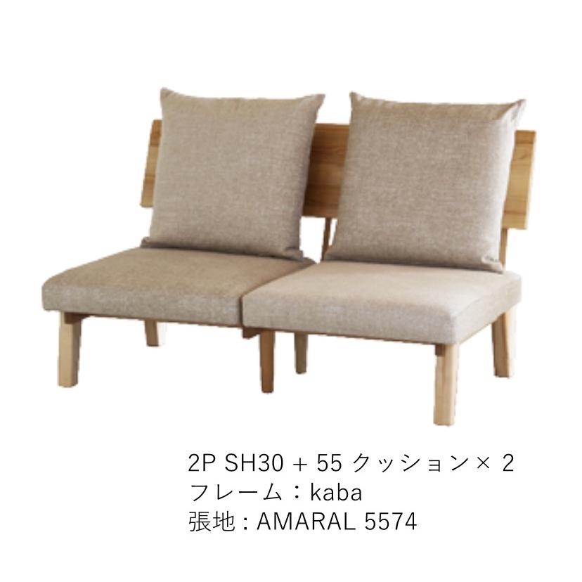 日美 ロデア フロアソファ 2P 二人掛け RODEA floor sofa ニチビウッド