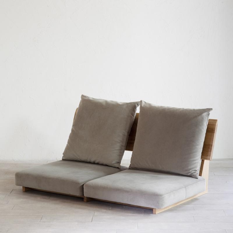 日美 ロデア フロアソファ 2P 二人掛け RODEA floor sofa ニチビウッド