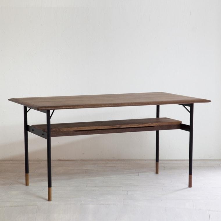 日美 アリー ダイニングテーブル 01 ウォールナット ALY dining table