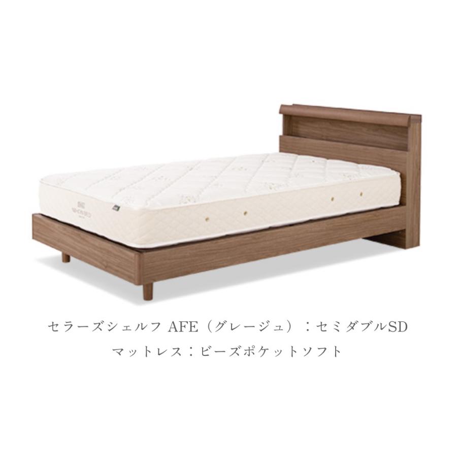 日本ベッド セラーズシェルフ SELLERS SHELF ベッドフレーム デザイン