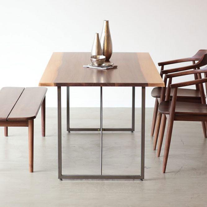 GMFK495○関家具 DT140 木の葉 KONOHA TABLE ダイニング