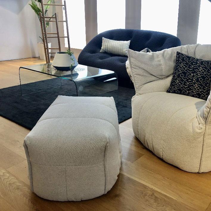 リーンロゼligne roset ブリガンタン パフ オットマン美品