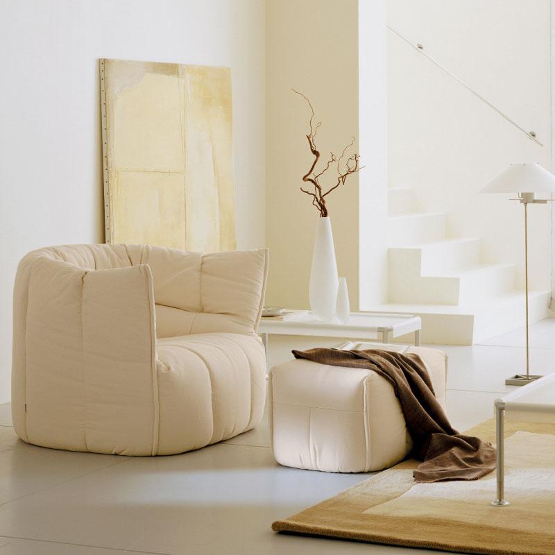 リーンロゼligne roset ブリガンタン パフ オットマン美品