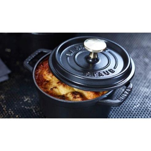 STAUB ストウブ ピコ ココット ラウンド COCOTTE 18cm グレー 鋳物ホーロー鍋 シェフ プロ 調理器具 キッチンツール｜nimus｜11