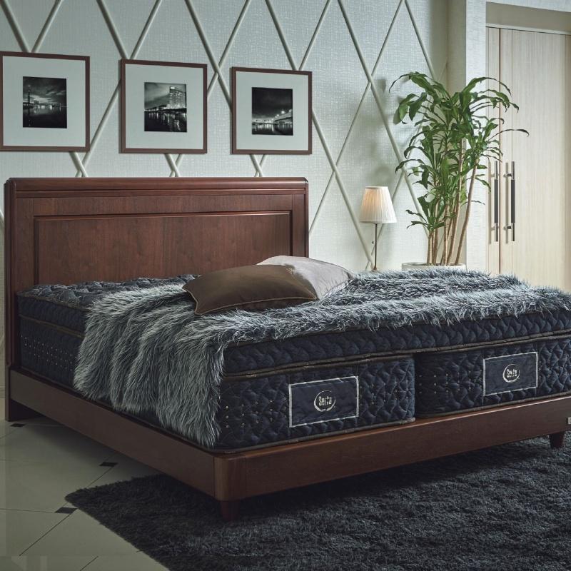 Serta（サータ） オークランド504 ベッドフレーム 寝具 無垢材 OAKLAND 