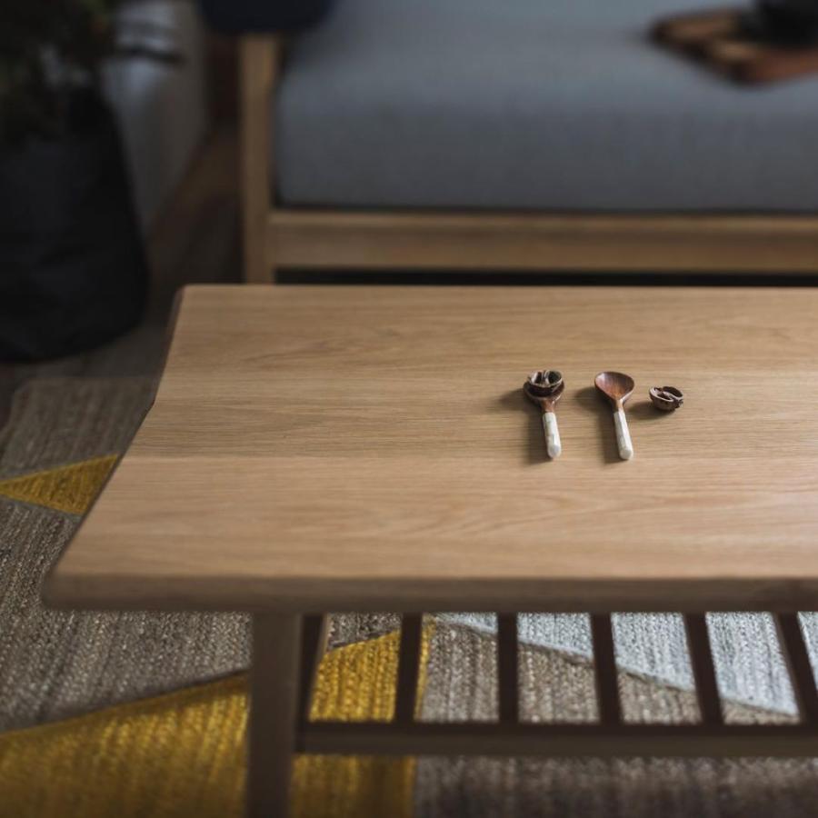 SIEVE(シーヴ) bow center table with rack