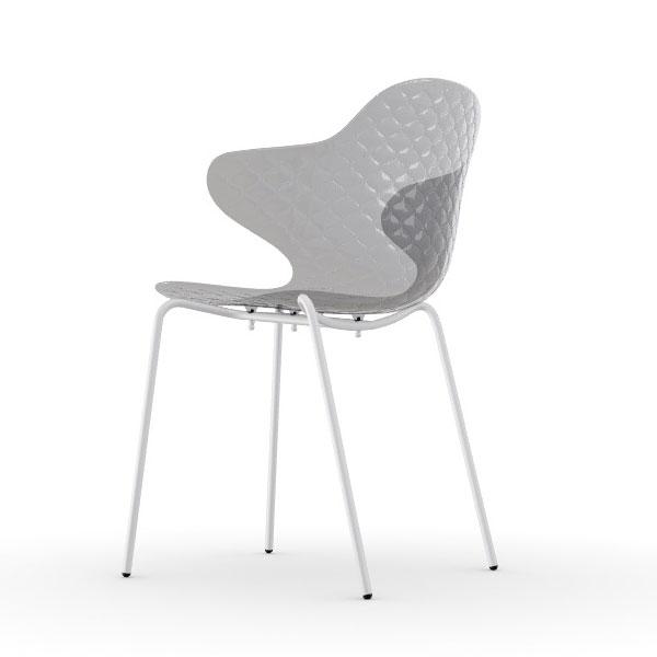 カリガリス SAINT TROPEZ サントロペ CS1845 2脚セット ダイニングチェア 脚部：ホワイト・ブロンズ calligaris おしゃれ 爆買_15