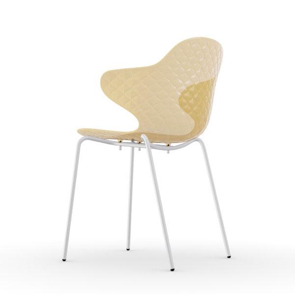 カリガリス SAINT TROPEZ サントロペ CS1845 2脚セット ダイニングチェア 脚部：ホワイト・ブロンズ calligaris おしゃれ 爆買_16
