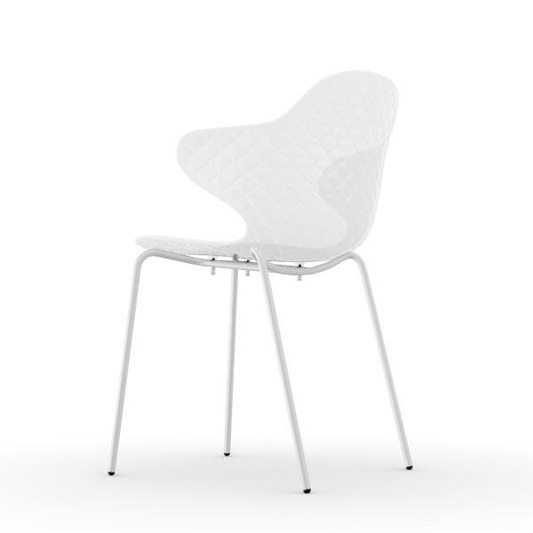 カリガリス SAINT TROPEZ サントロペ CS1845 2脚セット ダイニングチェア 脚部：ホワイト・ブロンズ calligaris おしゃれ 爆買_17
