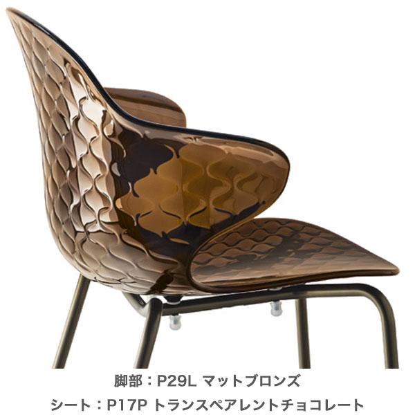 カリガリス SAINT TROPEZ サントロペ CS1845 2脚セット ダイニングチェア 脚部：ホワイト・ブロンズ calligaris おしゃれ 爆買_19