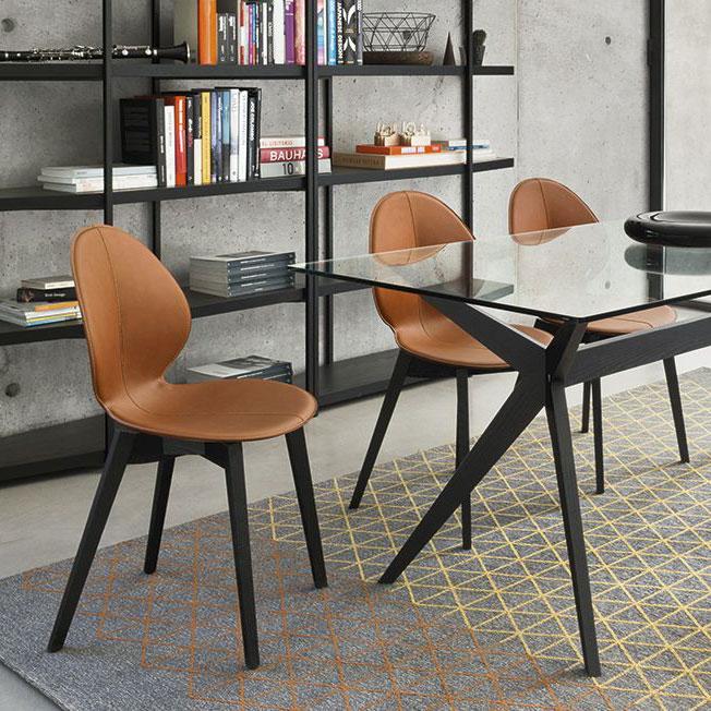 calligaris（カリガリス） ダイニングチェア BASIL W バジルウッド